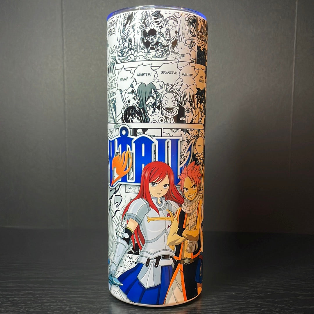 Blue kitty 20oz tumbler