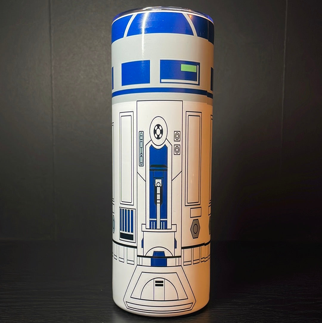 Galactic robot 20oz tumbler