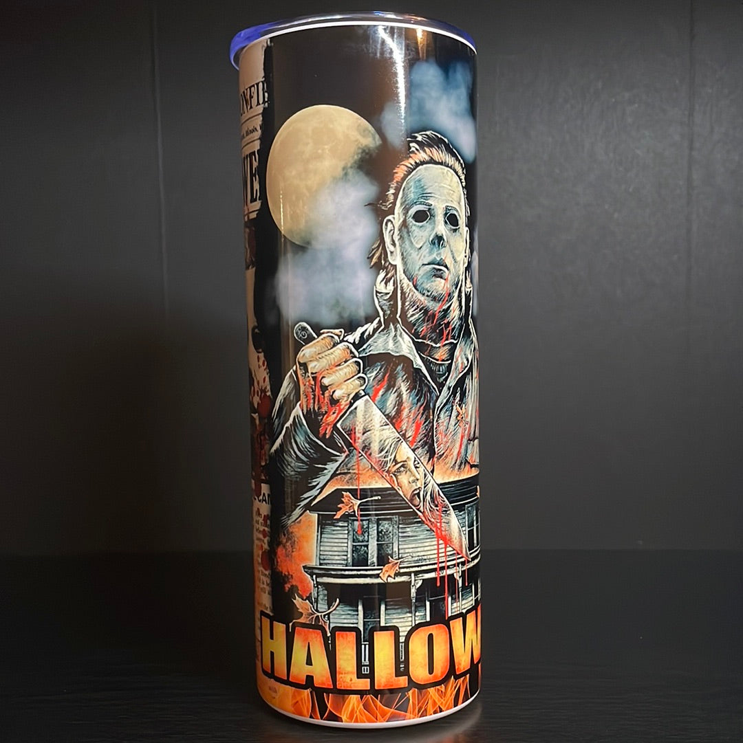 Masked slasher 20oz tumbler