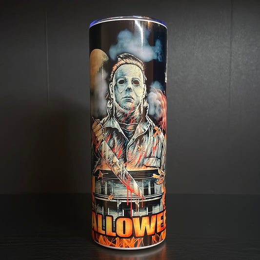 Masked slasher 20oz tumbler