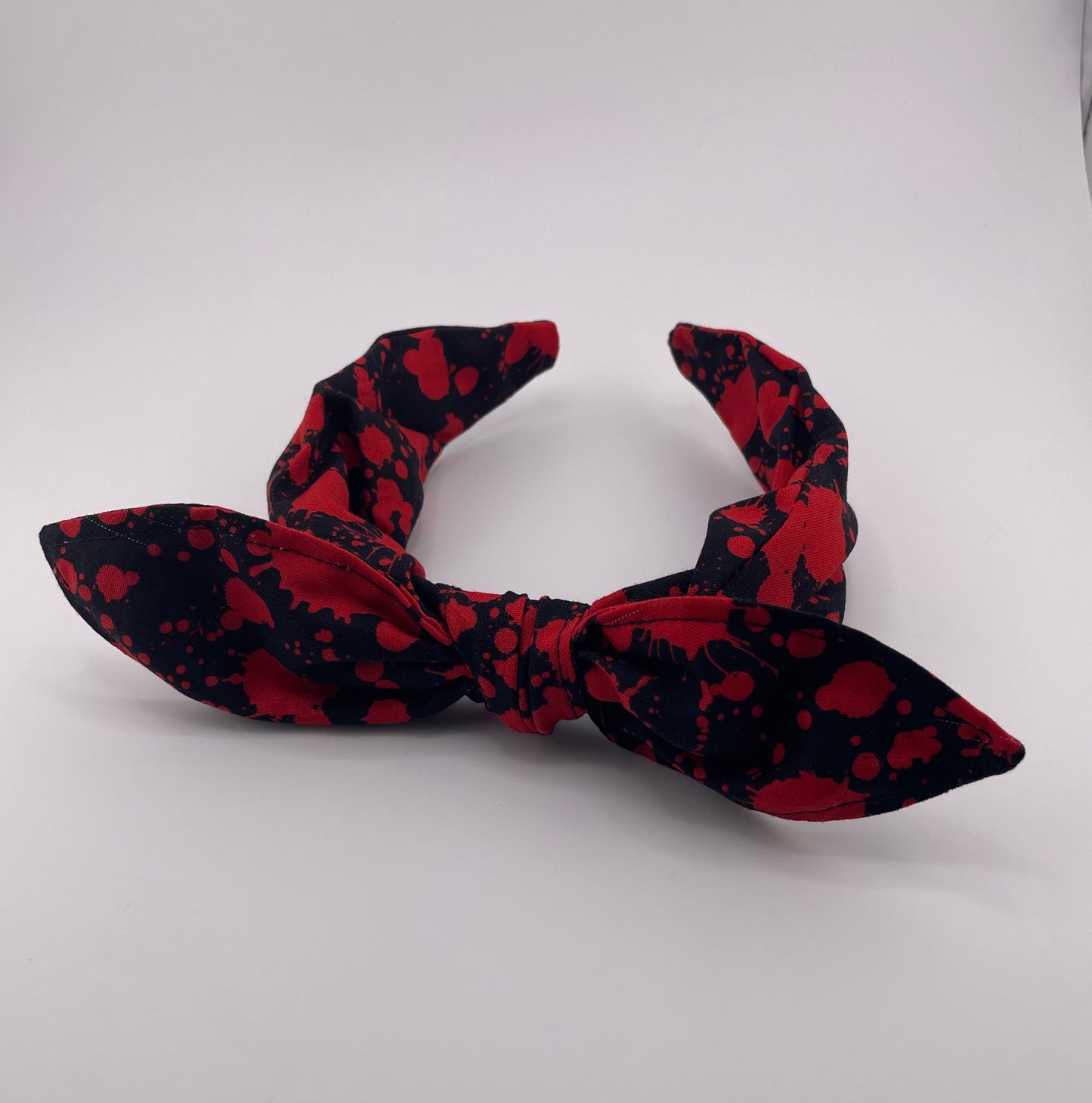 Blood splatter headband