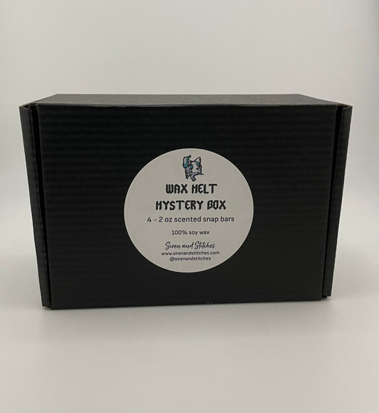 Mystery wax melts - snap bar box (4 - 2oz bars)