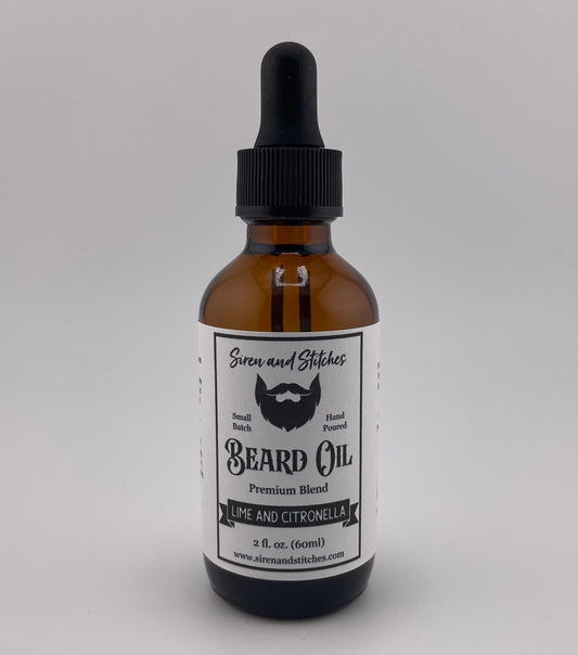 Lime and Citronella Beard Oil - Inspired by The Exorcist