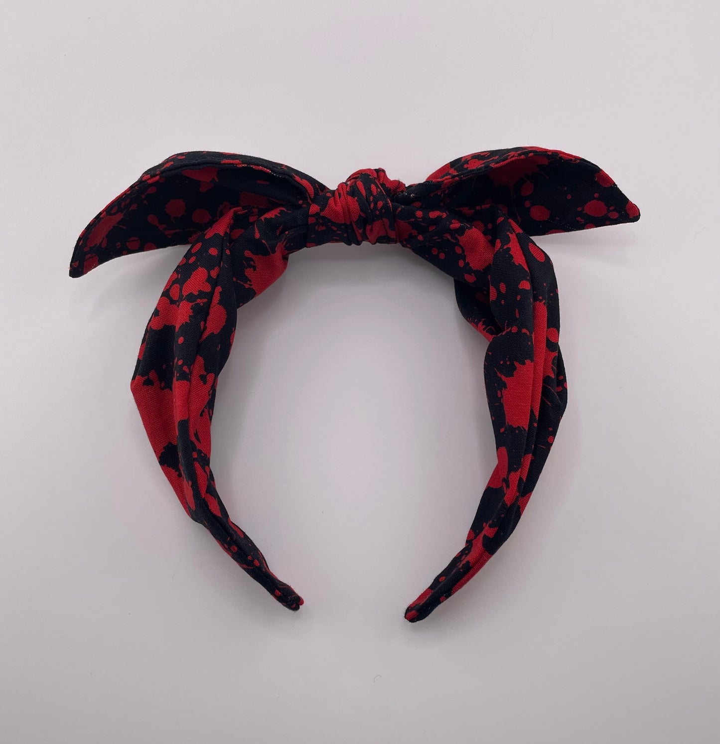 Blood splatter headband