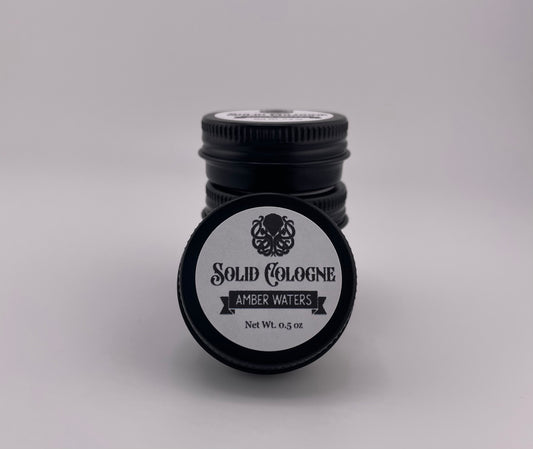 Amber Waters Solid Cologne - Inspired by Cthulhu