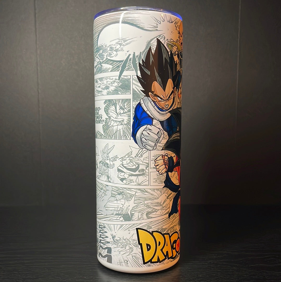 Saiyan power 20oz tumbler (2 design options!)