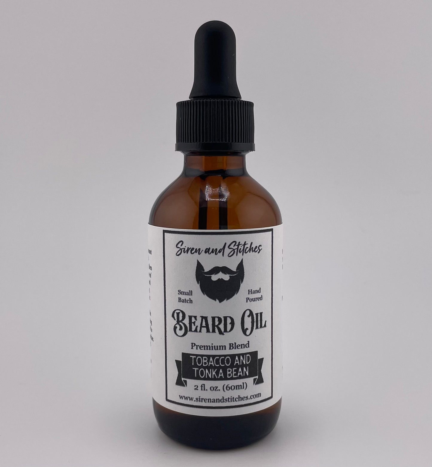 Tobacco and Tonka Bean Beard Oil - Inspired by Hannibal Lecter