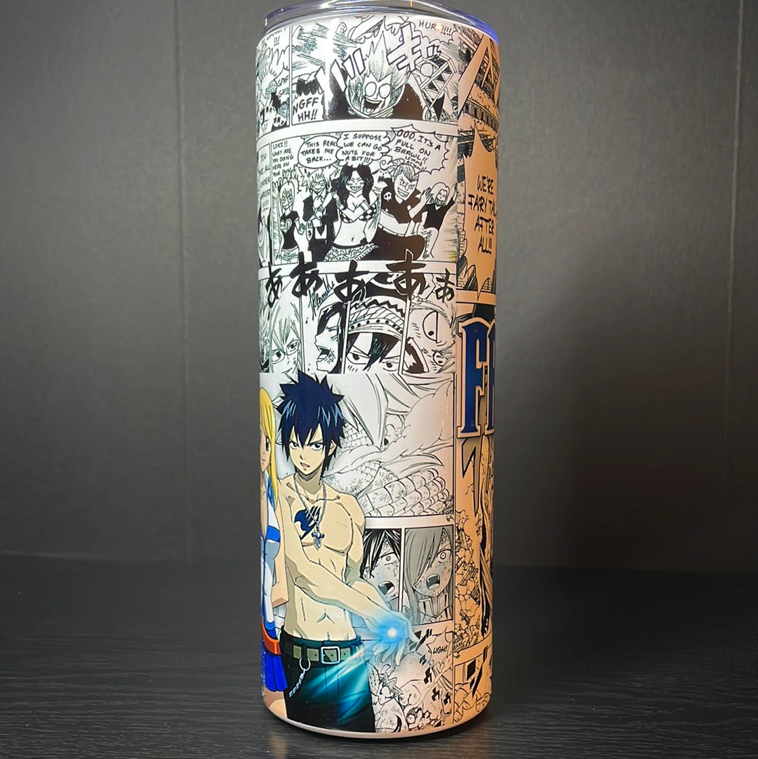 Blue kitty 20oz tumbler