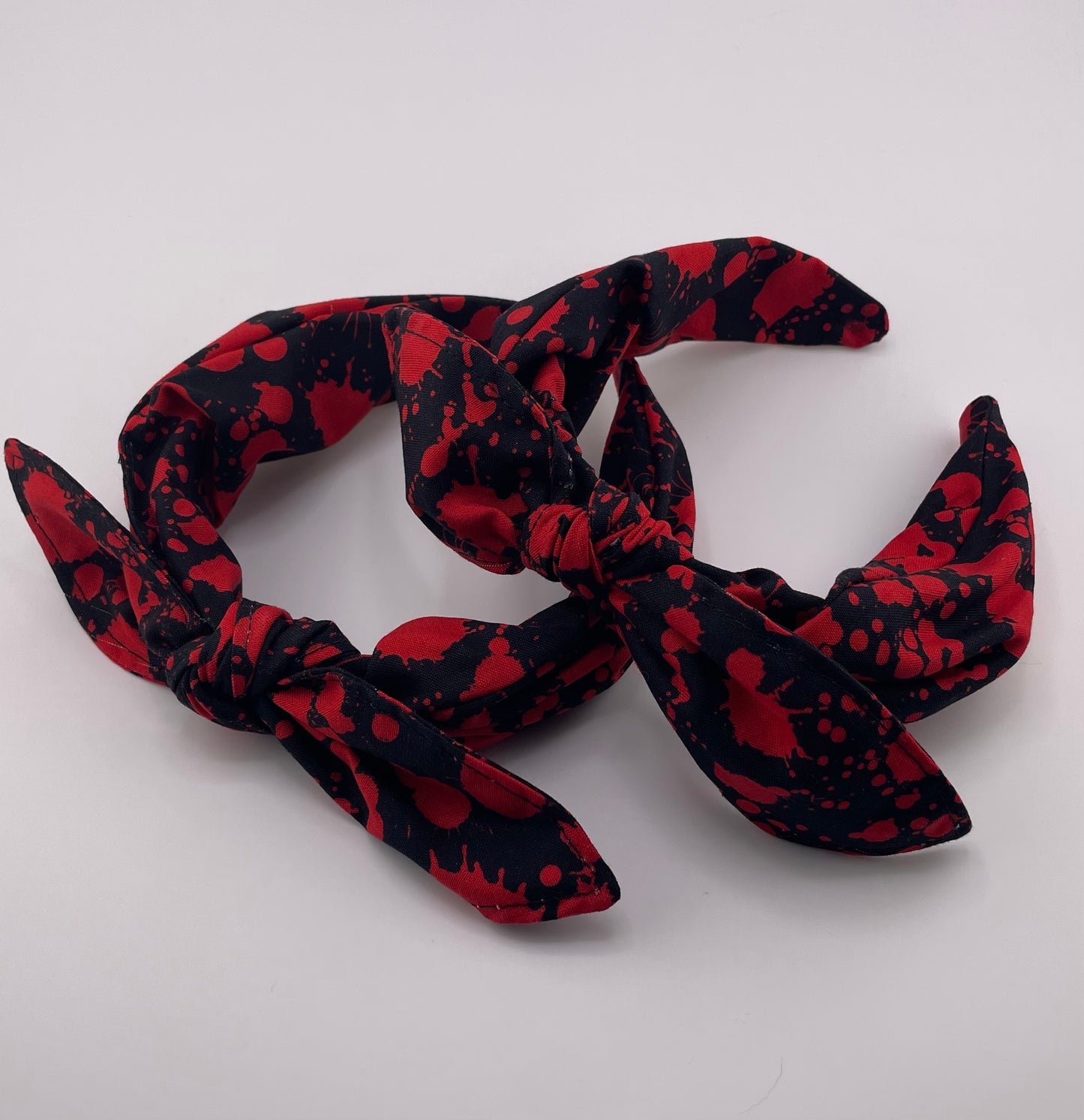 Blood splatter headband