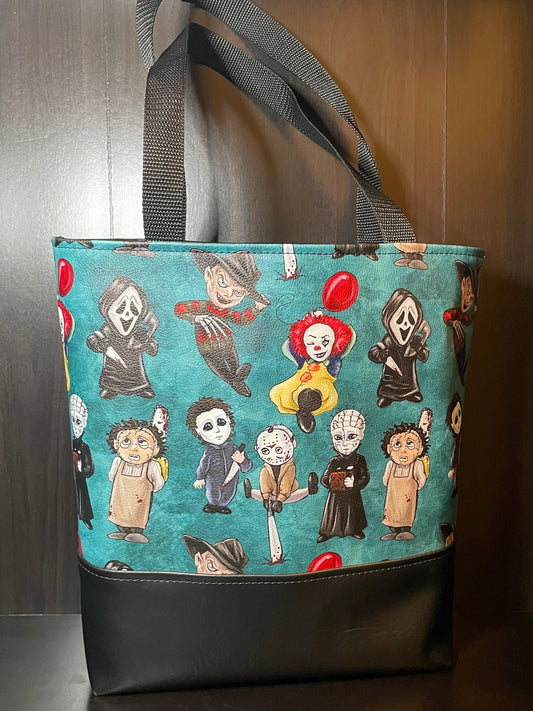 Horror cuties tote purse