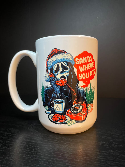 Santa where you at? 15oz mug