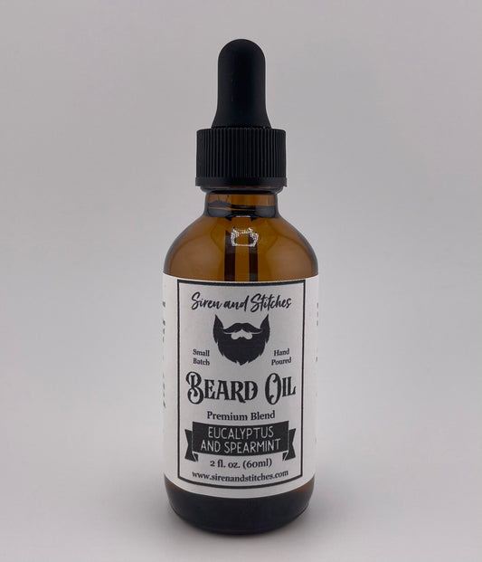 Eucalyptus and Spearmint Beard Oil - Inspired by Saw