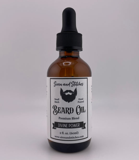 Divine Power Beard Oil - Inspired by Albert Wesker