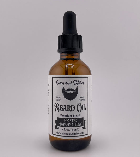 Toasted Marshmallow Beard Oil - Inspired by Jason Vorhees