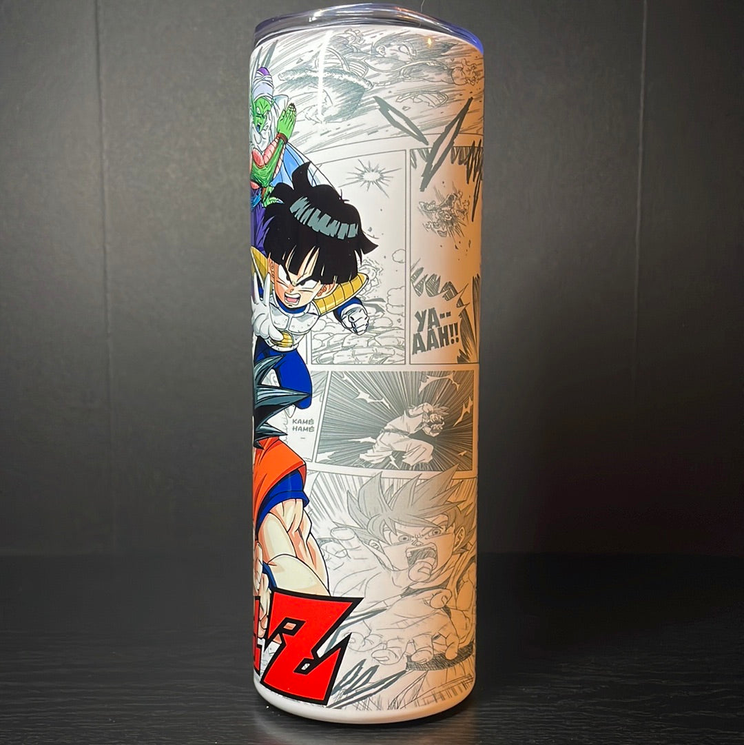 Saiyan power 20oz tumbler (2 design options!)