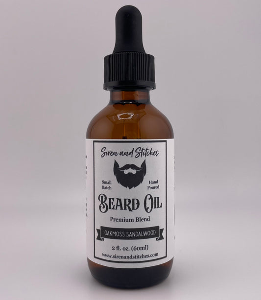 Oakmoss Sandalwood Beard Oil - Inspired by Mothman