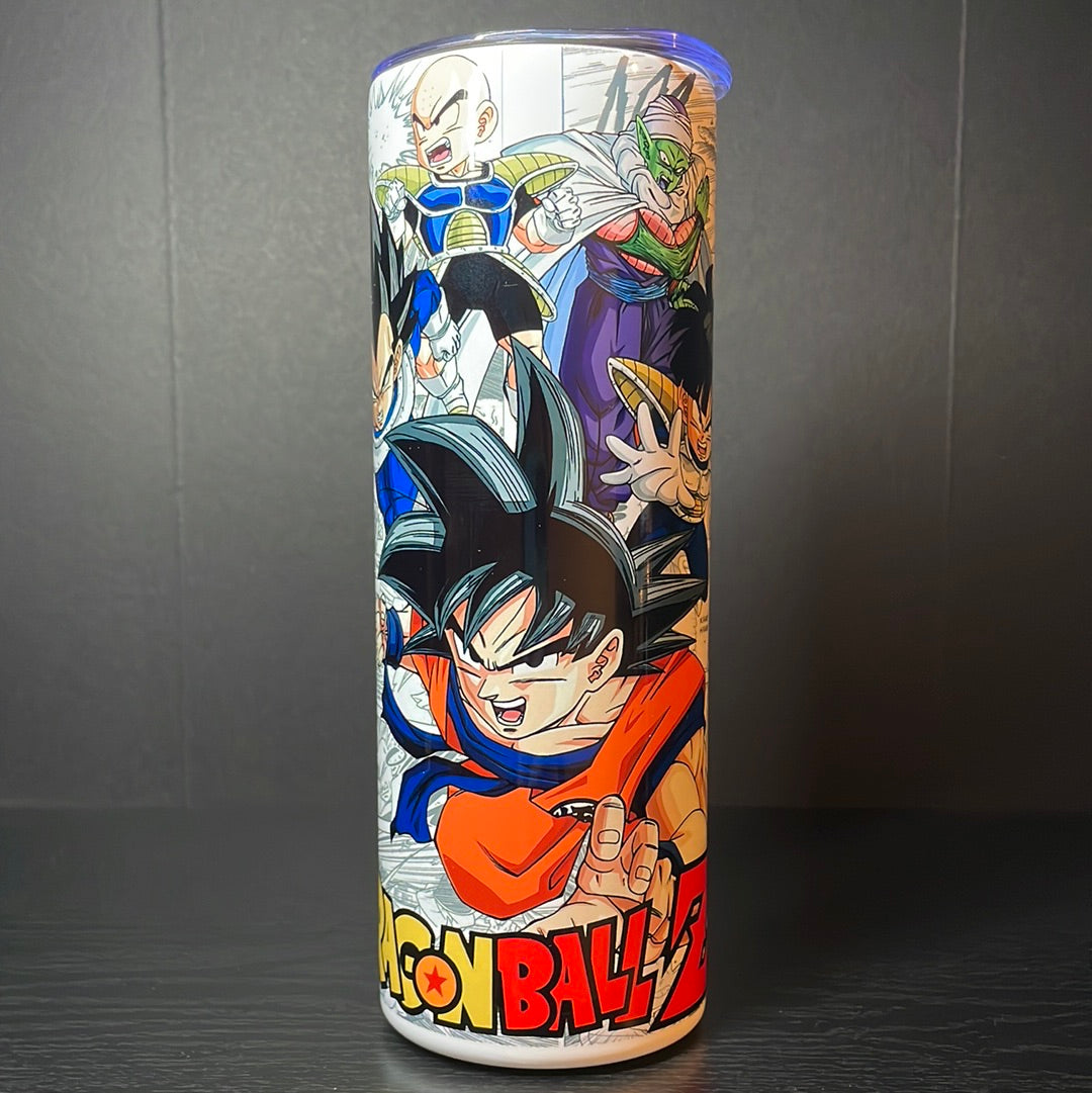 Saiyan power 20oz tumbler (2 design options!)