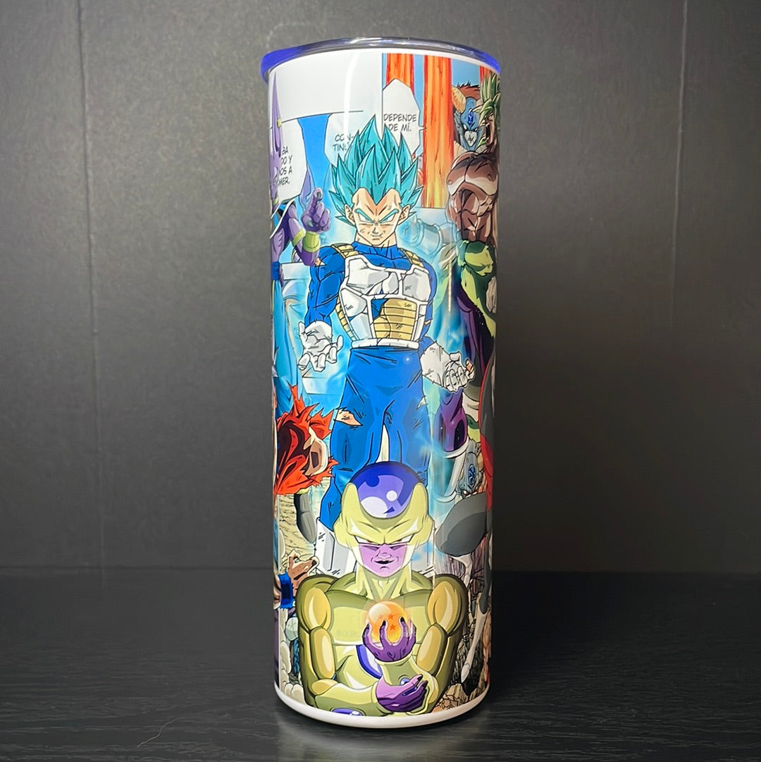 Saiyan power 20oz tumbler (2 design options!)