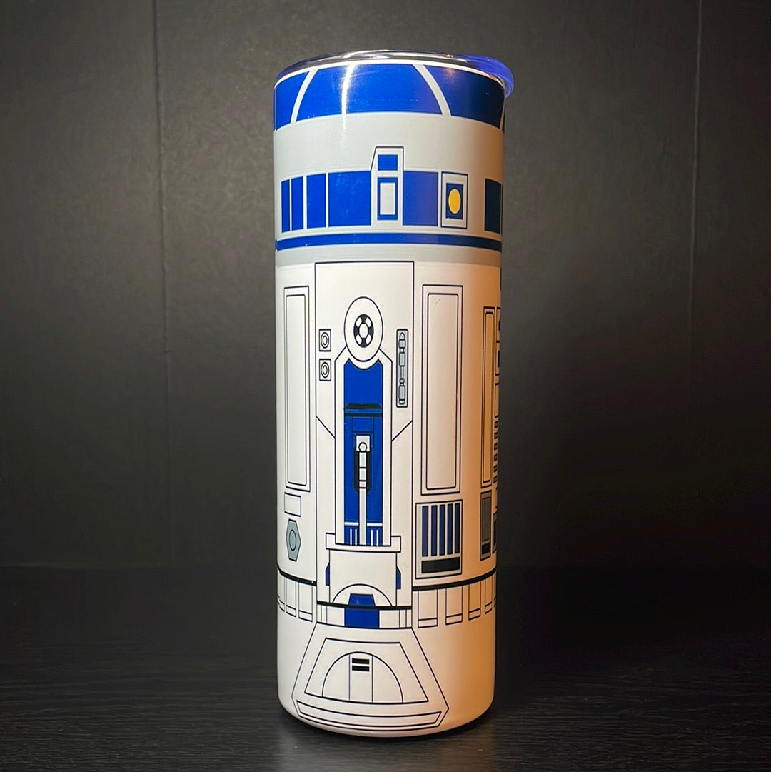 Galactic robot 20oz tumbler