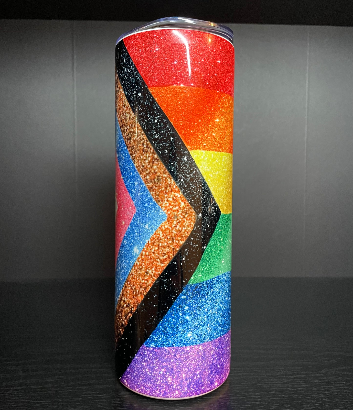 Progress Pride Flag 20oz tumbler