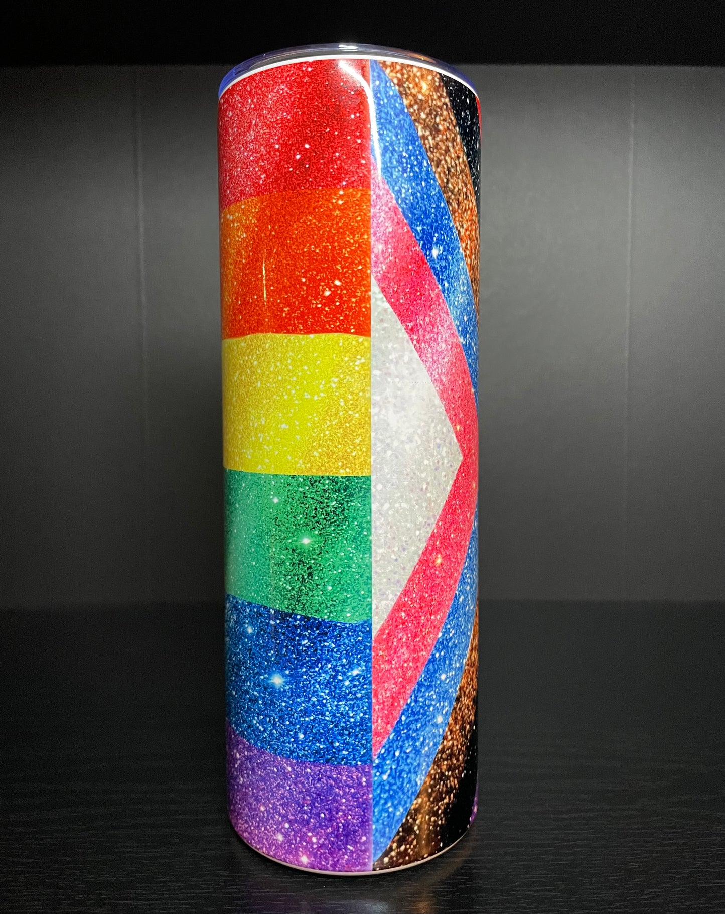 Progress Pride Flag 20oz tumbler