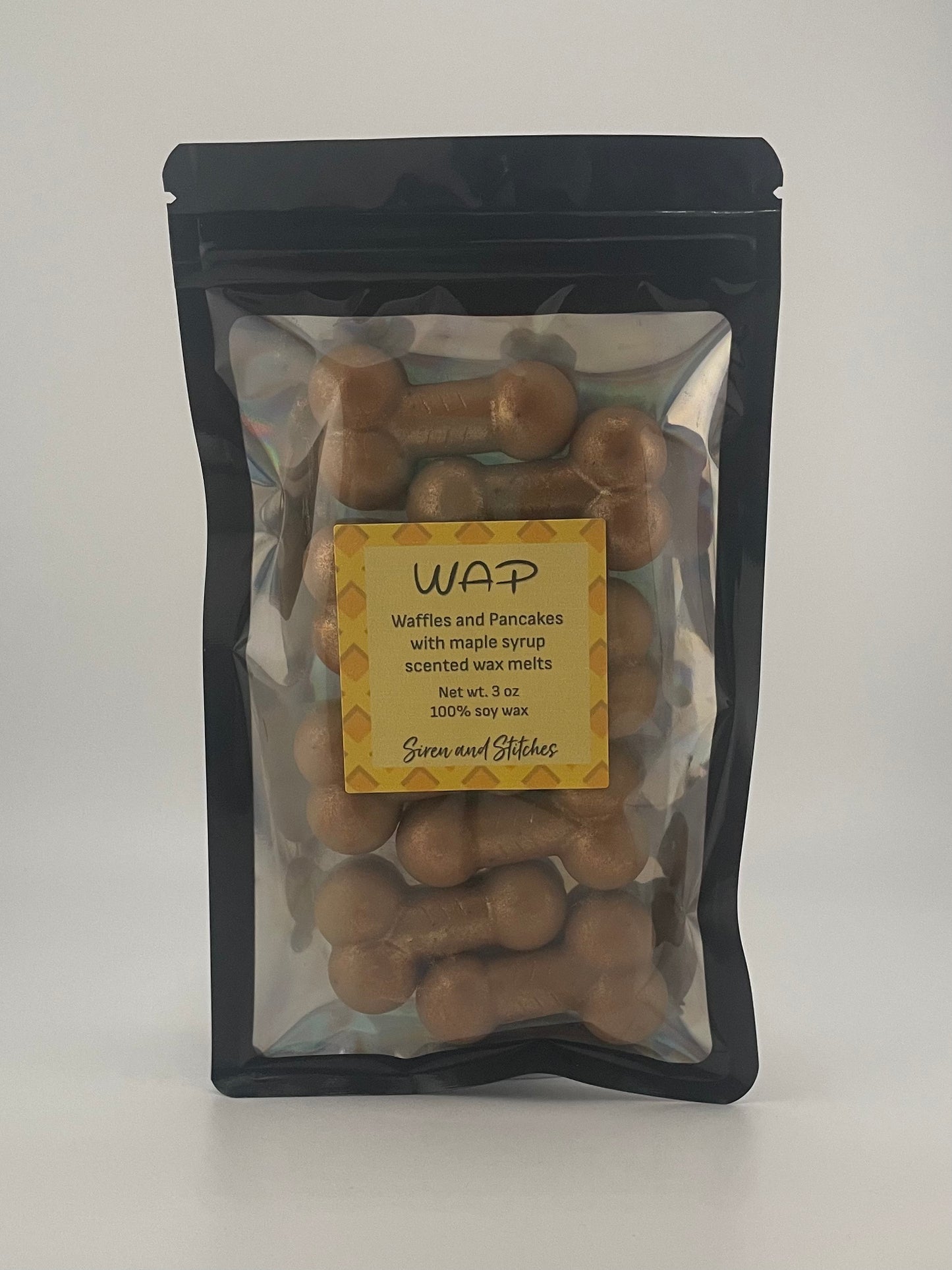 WAP peen wax melts - Waffles & Pancakes…with maple syrup scent