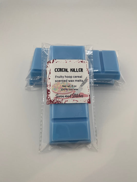 Cereal killer wax melts - Fruity hoop cereal scent