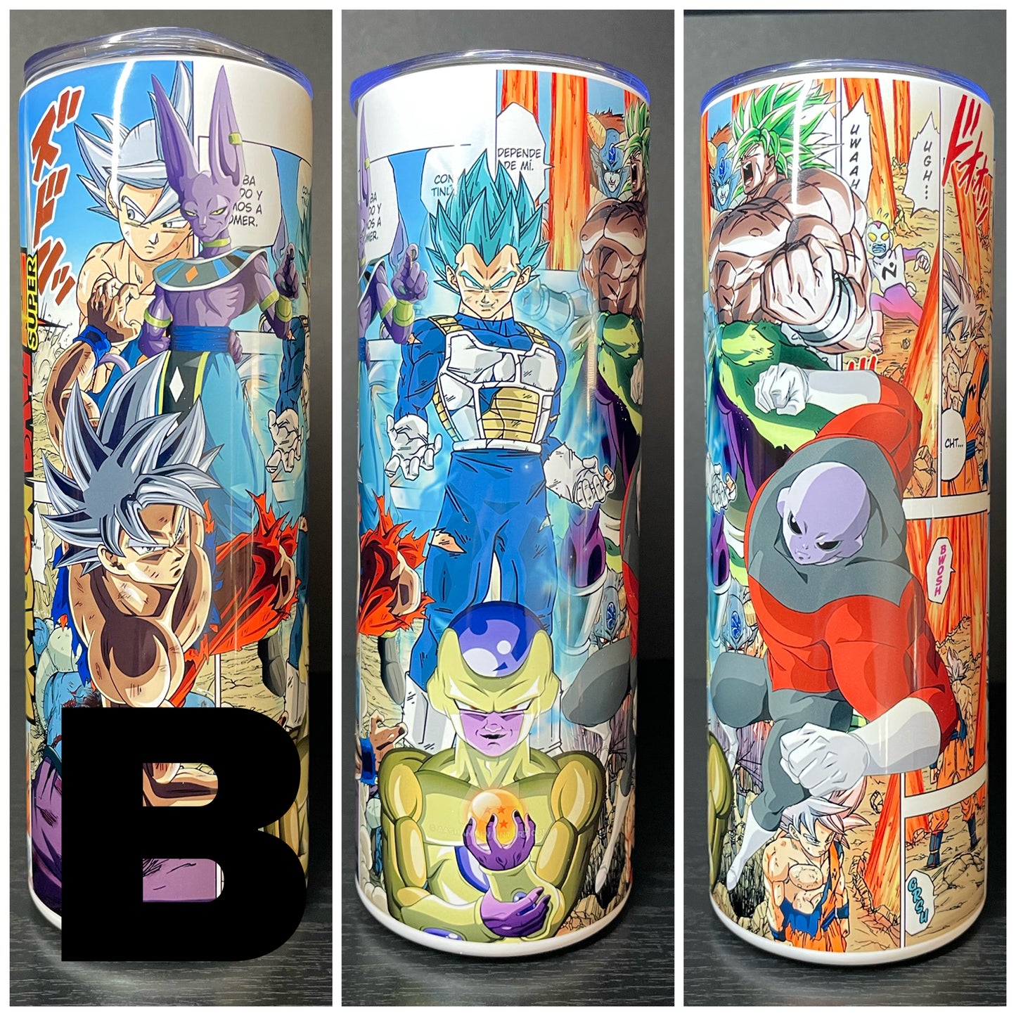 Saiyan power 20oz tumbler (2 design options!)