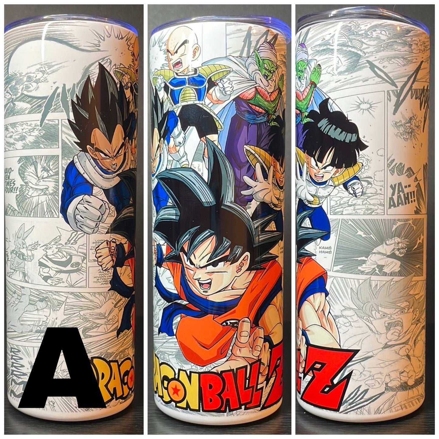 Saiyan power 20oz tumbler (2 design options!)