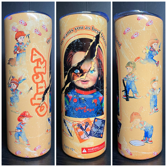 Killer doll 20oz tumbler