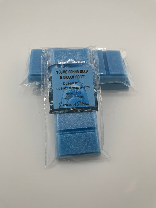 You’re gonna need a bigger boat wax melt - Ocean mist scent