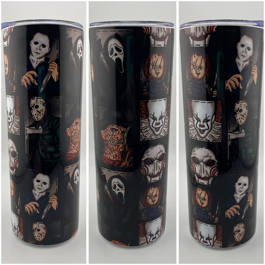 Horror mashup 20oz tumbler