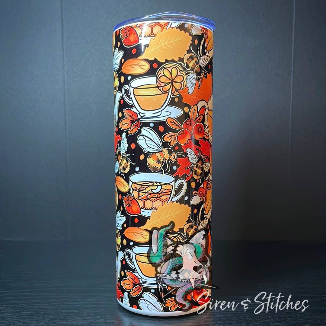 Autumn Bees & Teas 20oz tumbler