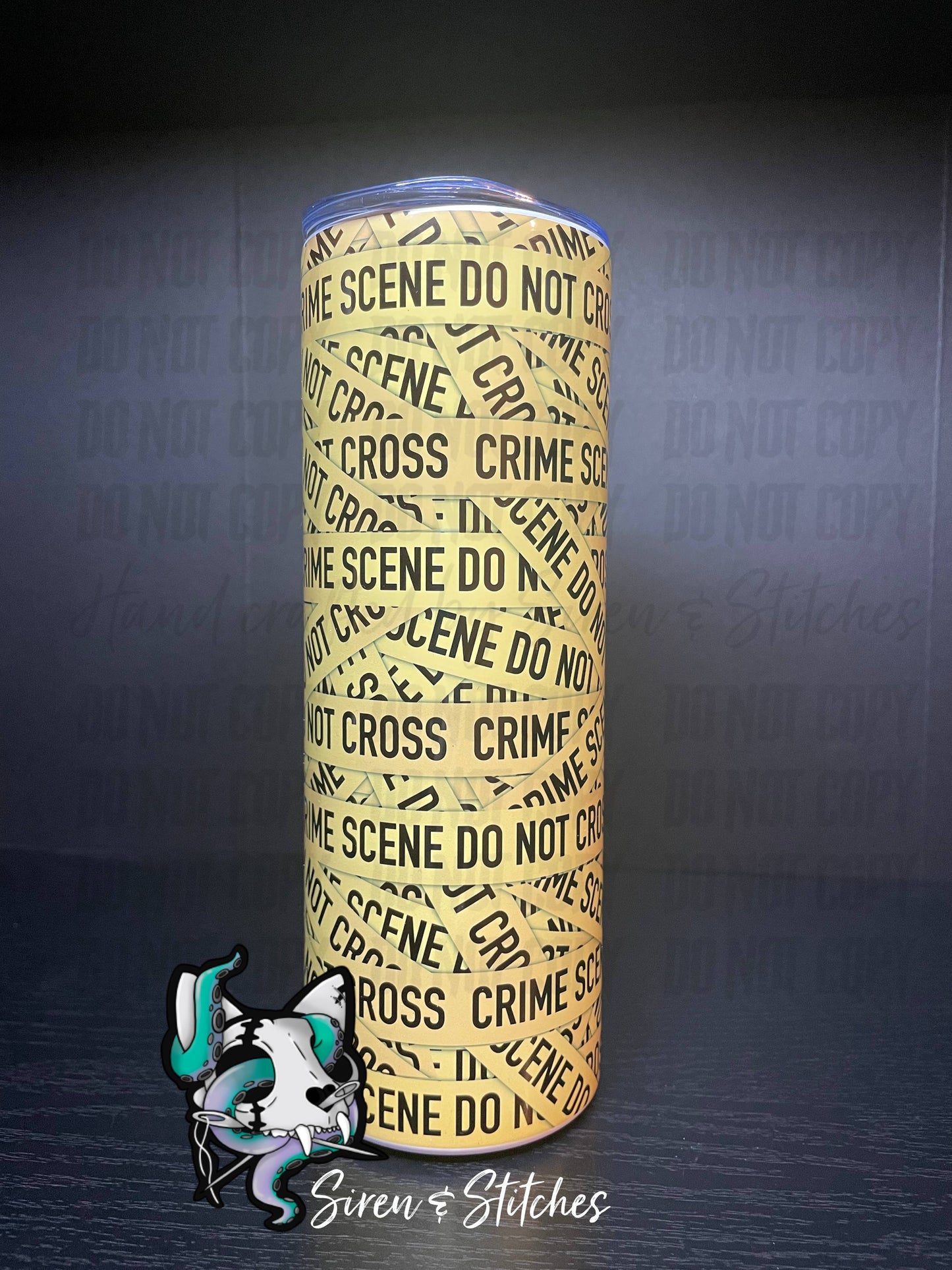 Crime scene 20oz tumbler