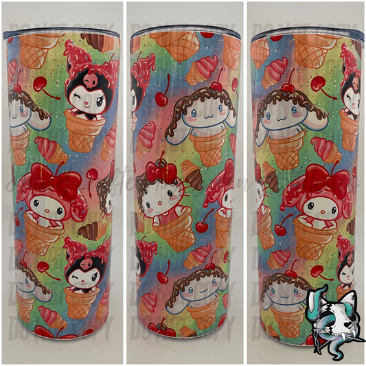 Kitty treats 20oz tumbler