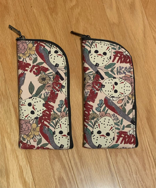 Floral camp killer soft glasses case