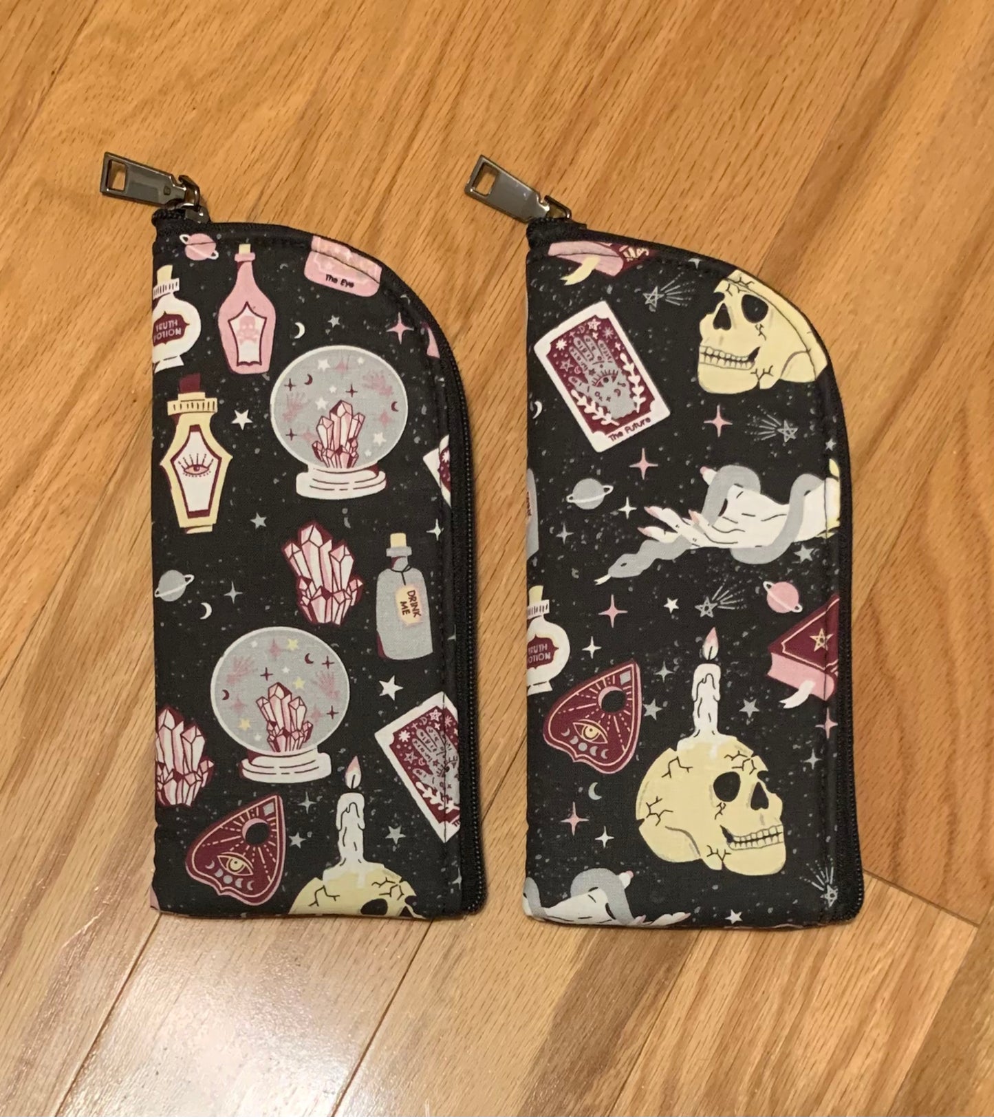 Witchy soft glasses case