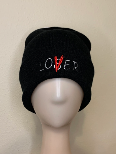 Lover not loser beanie