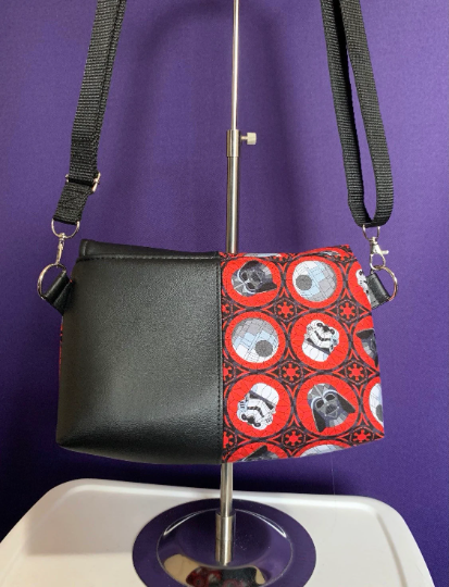 Dark side crossbody bag